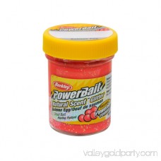 Berkley PowerBait Natural Glitter Trout Dough Bait Salmon Egg Scent/Flavor, Salmon Egg Red 553146523